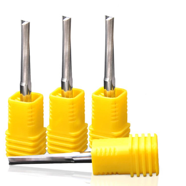 2 Flutes Solid Cabide End Mill Straight End Mill for MDF