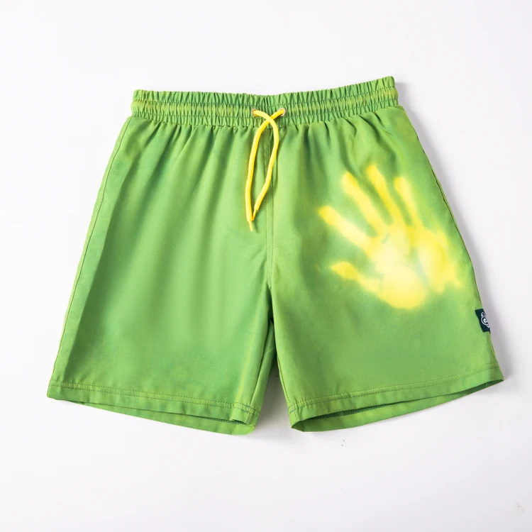 Jinzhiyuan Heat Sensitive 100 Polyester Hydrochromic Color Changing Swimwear Thermochromic Fabric Swimwear
