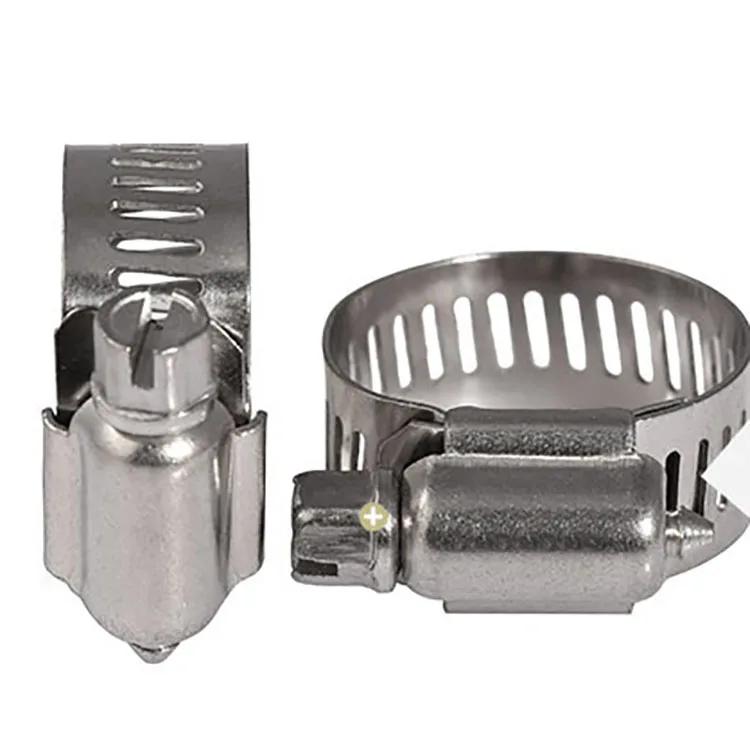 DIN 3017 A2-70 stainless steel automotive hose clamps Hose Clamps