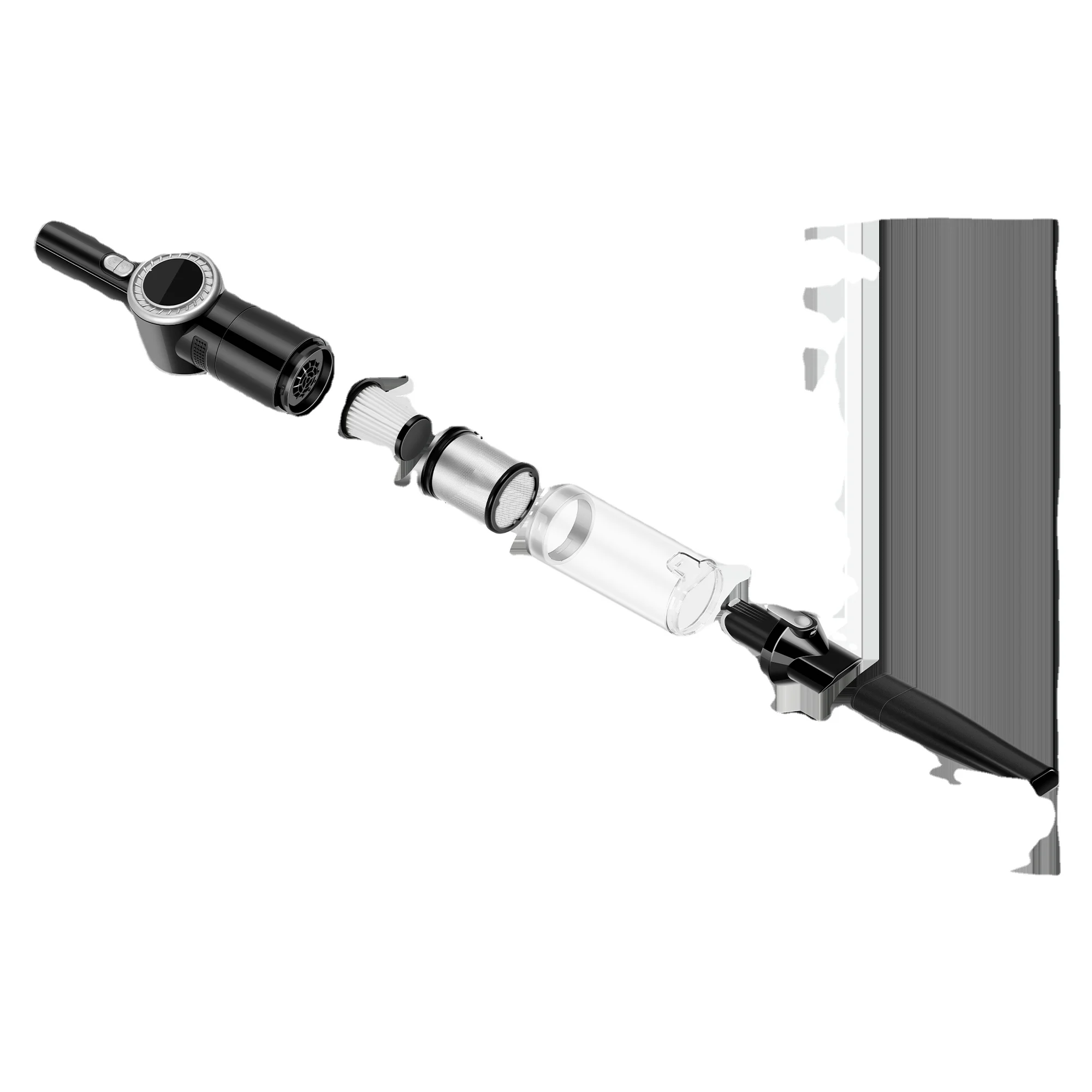 E-rising 2023 New Type Type-C USB Car Cordless Handheld Vacuum Cleaner EV-H065