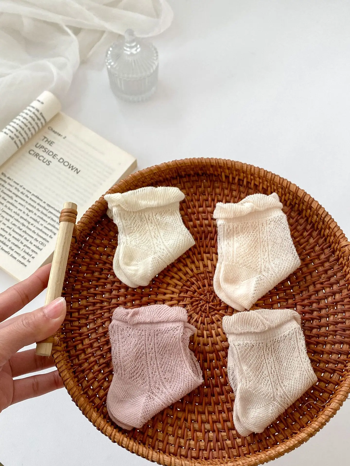 summer design newborn baby girls solid socks 4 color mix packing wholesale 0616ak