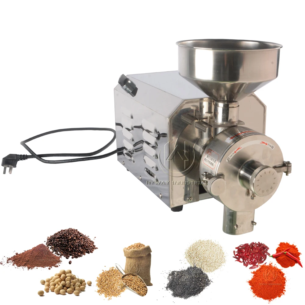 Factory 40/60/100kg/h Professional Grinding Disc Coffee Grinder Espresso Bean Machine for Sale