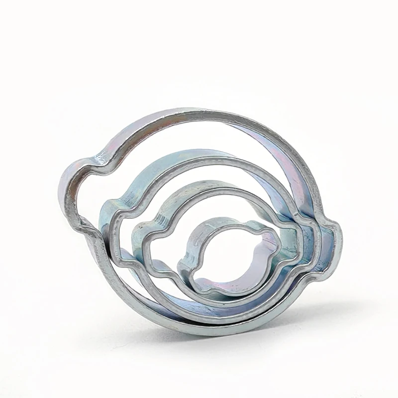 Leading Manufacturing Professional Producing Stainless Steel Double Ear Clamps Two Ear Clip