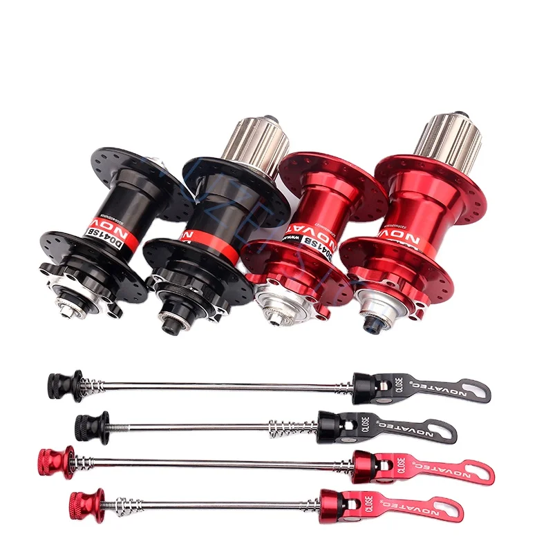 NOVATEC Bicycle Hub D041SB D042SB Mountain Bike 6 bolt Disc Brake 28/32/36 Holes MTB Road Bicycle Bearing 9/10/11/12 S Bike hub