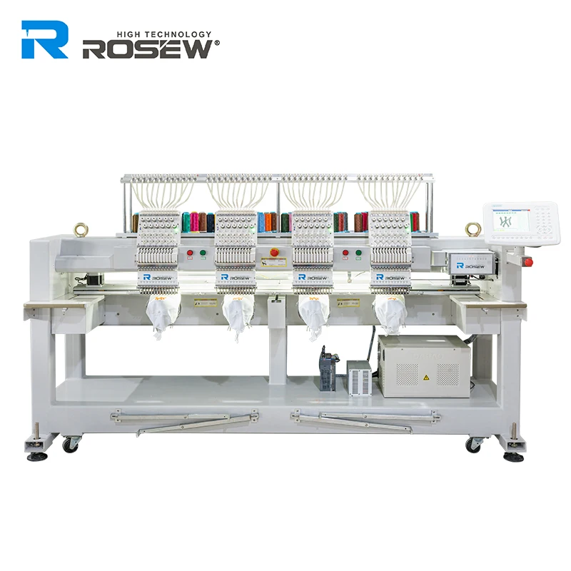 GC1204E computerized 4 head high speed cap embroidery machine