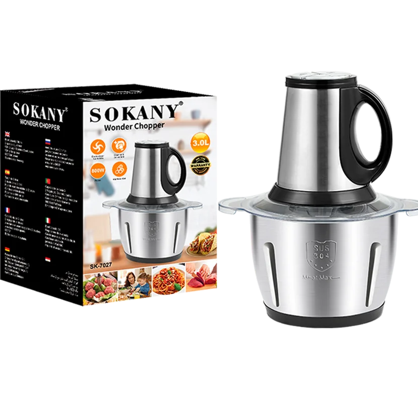 new phili p silver crest german sokany b  osch electronics fullstar foshan Chinese vegetable chopper processor grinder slicer