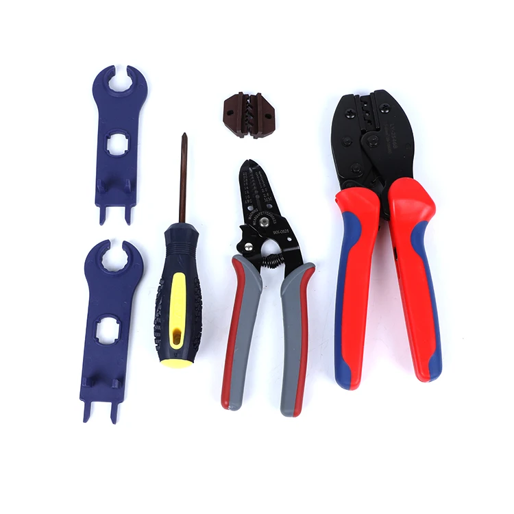 China manufacture Customized Solar PV Crimping Tool Kit for Crimping CRIMPER Multi-functinal hand Tools  pliers tools