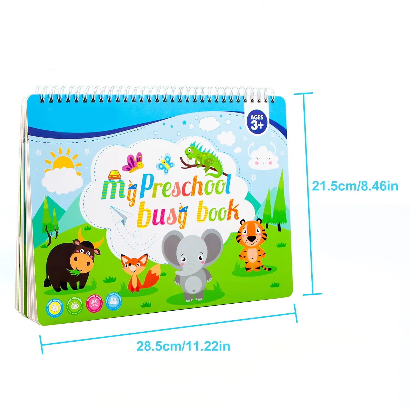 Custom Printing My Preschool Kids Learning Busy Book For Kids