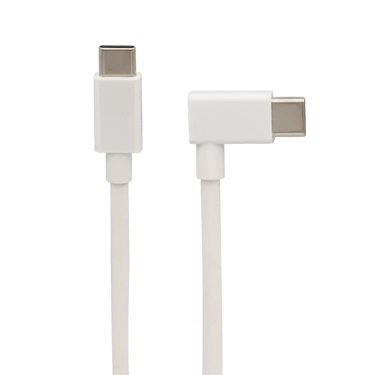 20V 3A 60W ABS оболочка мягкая ручка TPE USB 2 0 C штекер к под прямым углом 90 градусов Type кабели для передачи данных