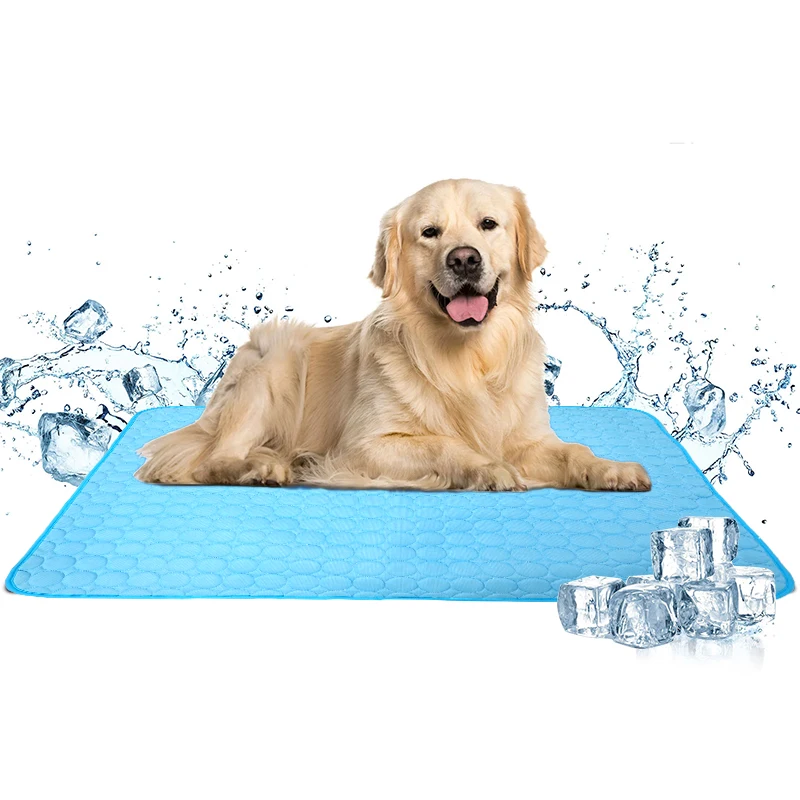op selling Cooling Dog Bed Cold Pad For Cats And Dogs Summer Cool Pet Mat Pet Cooling Mat