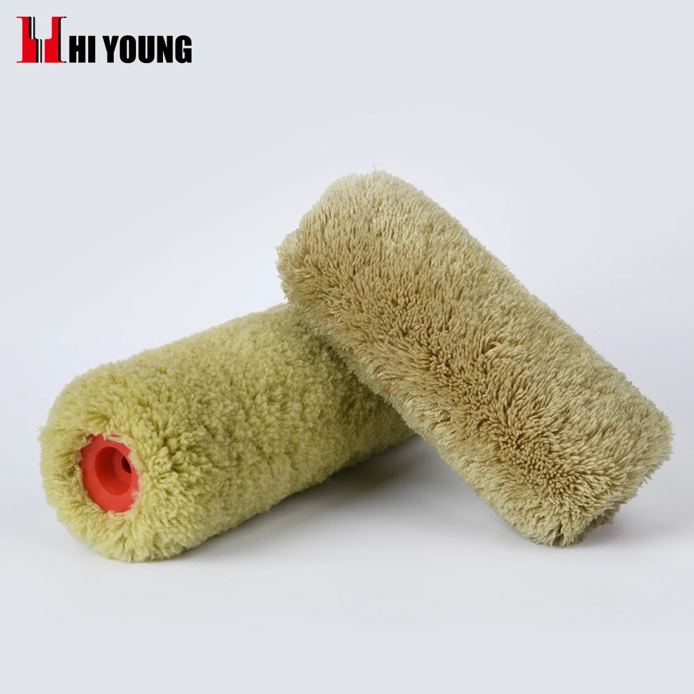 Pro Grade Quality  Wholesale Hot Selling Roller Brush Polyamide Green For Painting Decorate