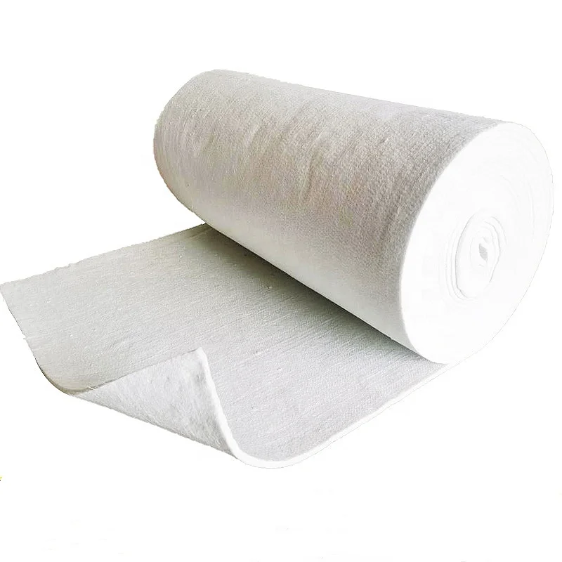 Glass Fiber Needled Felt Thermal insulation and refractory aluminum silicate fiber needled blanket Sound deadening cotton