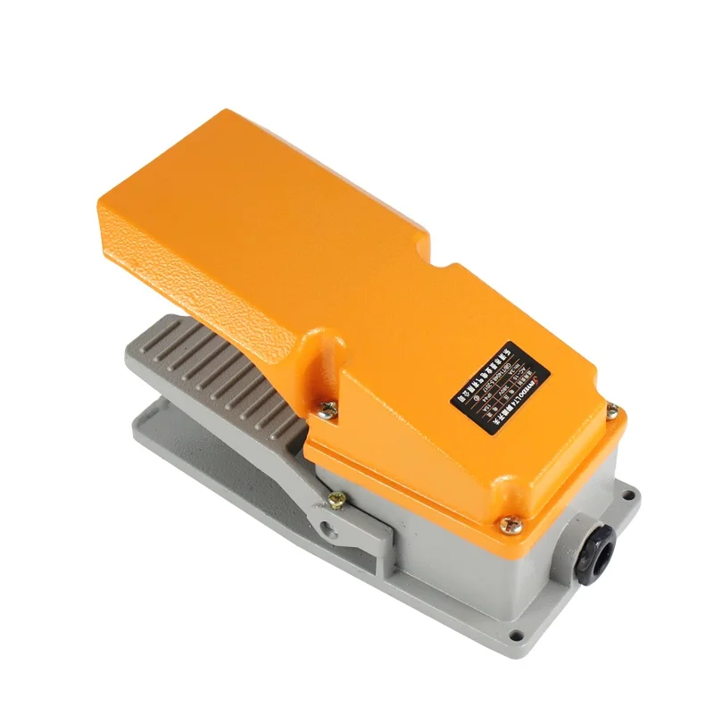 wholesale Material Aluminum 5A 15A AC 230V 380v LT4 Foot Switch Pedal Switch