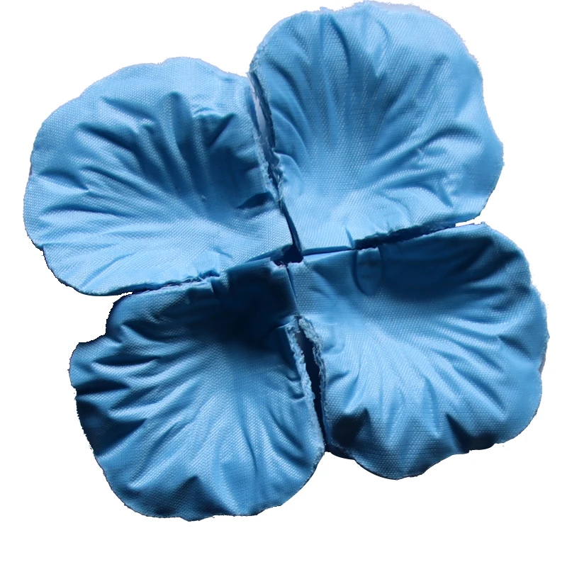 wholesale price wedding 100 pieces per bag 5cm artificial silk rose flower petals