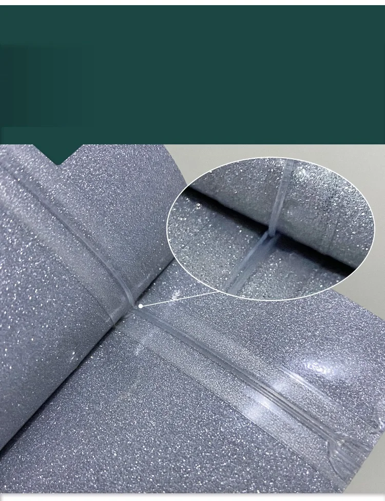 Color Aluminum Foil Facial Mask Composite Ziplock BagS Snack Candy Packaging BagS Jewelry Jewelry Aluminum Film Small Bag