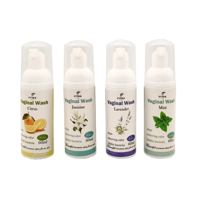 Hot selling products citrus foam yoni intimate Private nursing wash    60ml