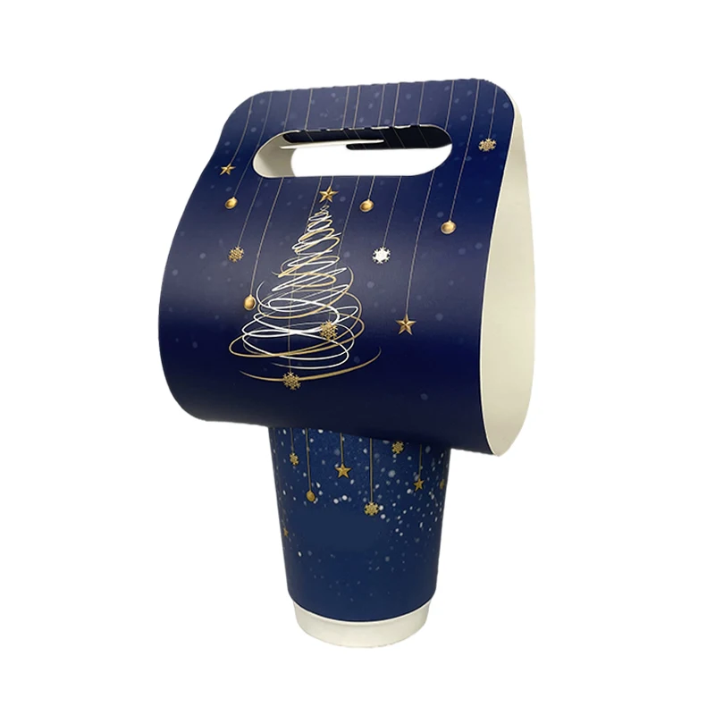 Recyclable Double Wall Coffee Paper Egg Cup