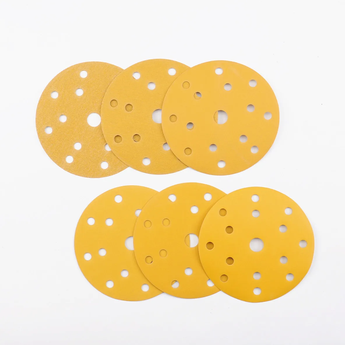 125mm abrasive aluminium oxide sandpaper disc for car and wood abrasive paper