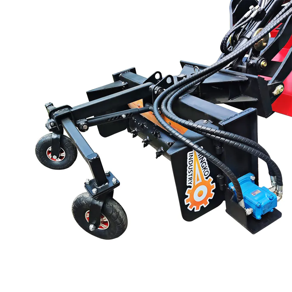 Hot Selling High Quality Farm Skid Steer Harley Rake Soil Condition Harley Rakes Attachment For Forestry Skid Steer Loader
