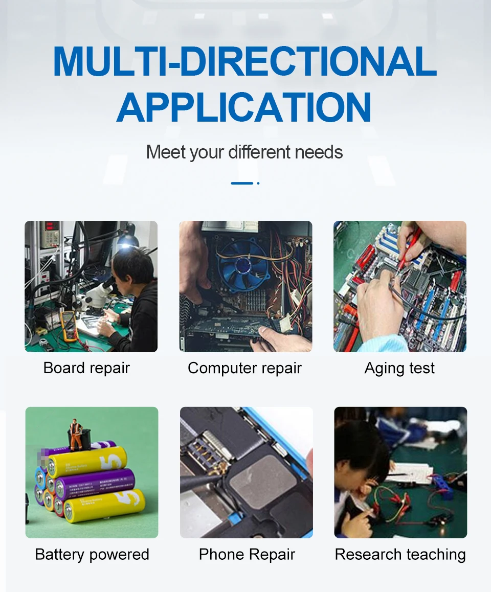 mestek 20V 10V 5V 20A 30A 40A 50A adjustable variable voltage protector switching dc regulatage power supply for DP2050