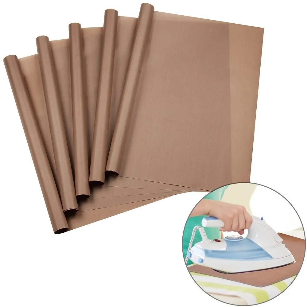 Лист ПТФЭ для теплового пресса, листовой антипригарный термопресс, термостойкий Коврик для рукоделия