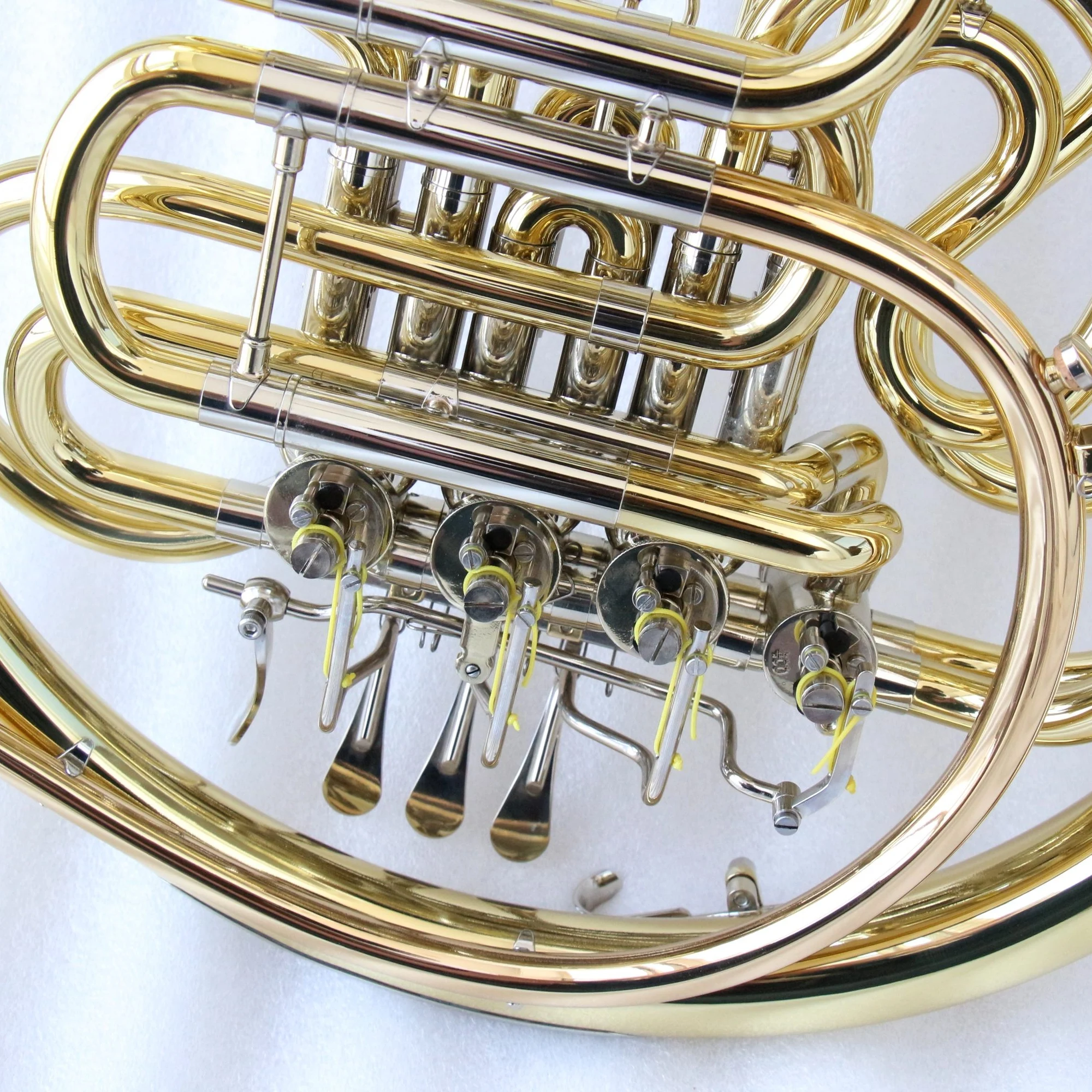 French Horn  Double Horn Chinese Brass Instrument Separated Bell French Horn OEM