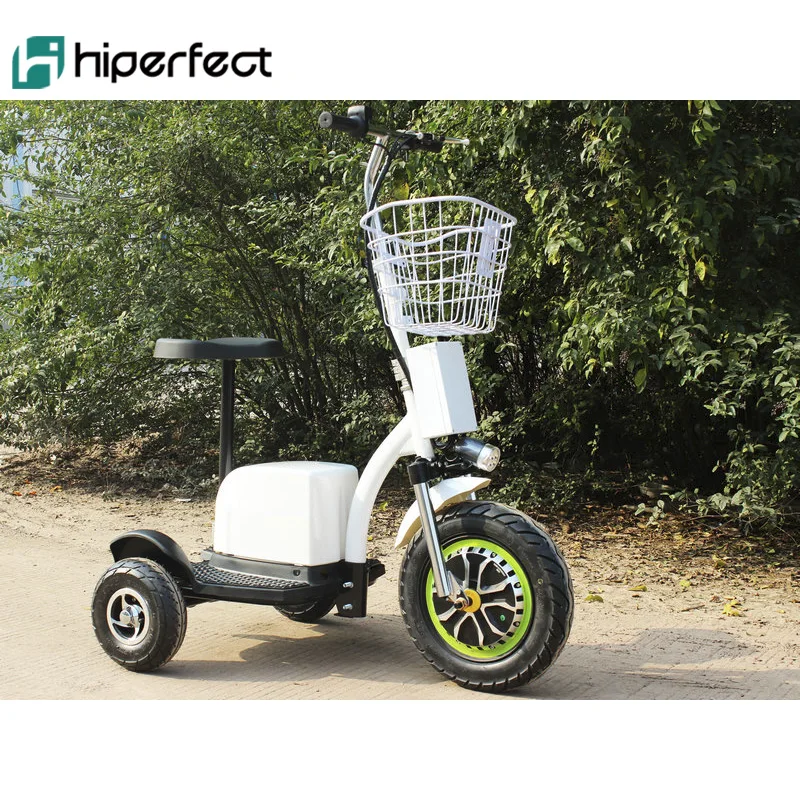 Cheap 500W 48V20AH 3 three wheel mobilty zappy electric scooter for old people