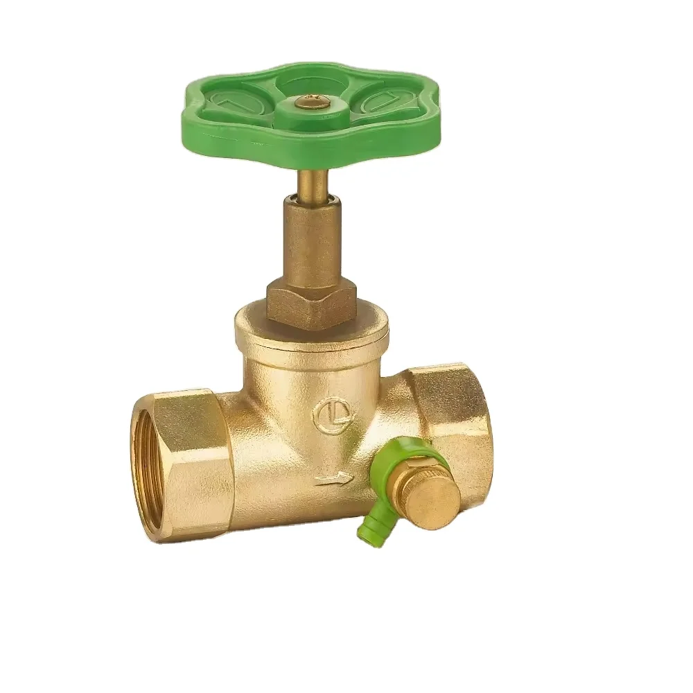 LEQUN LQ-303 Threaded Connection Straight-Through Brass Globe Compression Valve