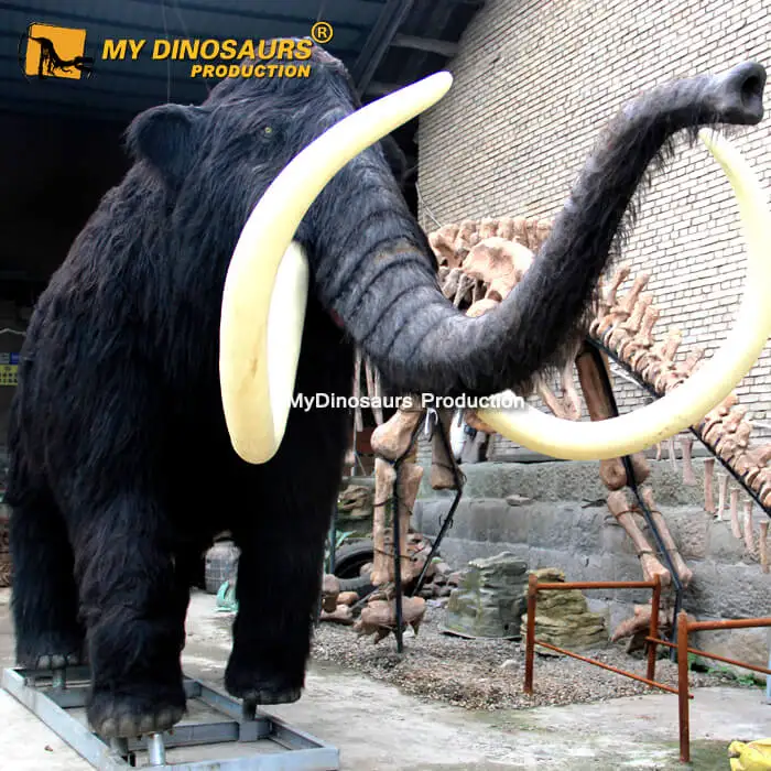 My Dino Life Size Prehistoric Robotic Animal Woolly Mammoth