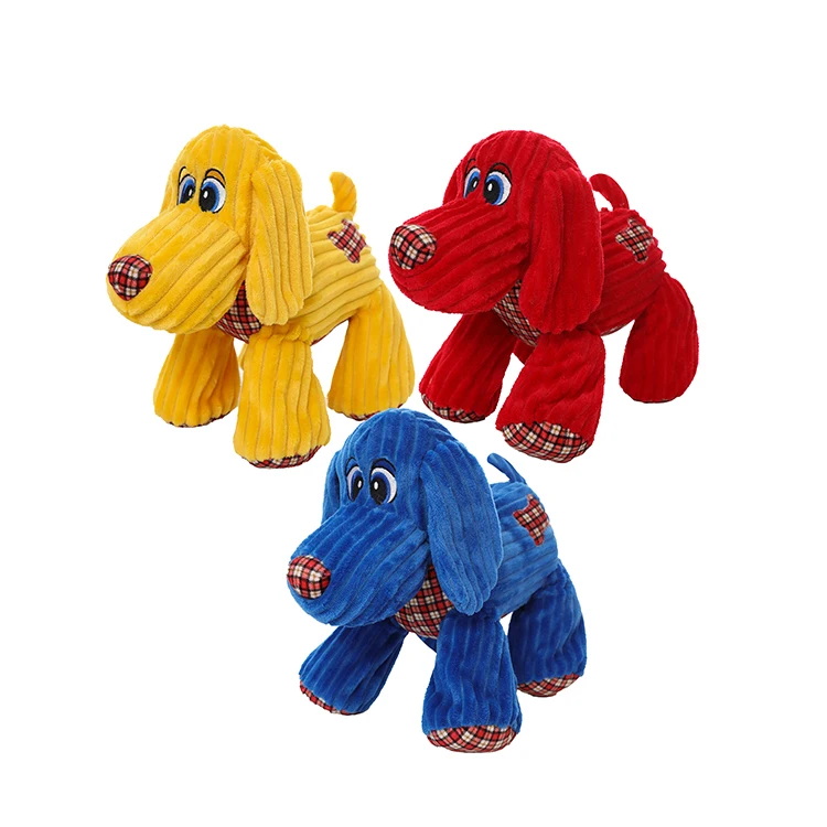 Hot Pet toys plush Chew molar toy Cute Shape dog squeak toys