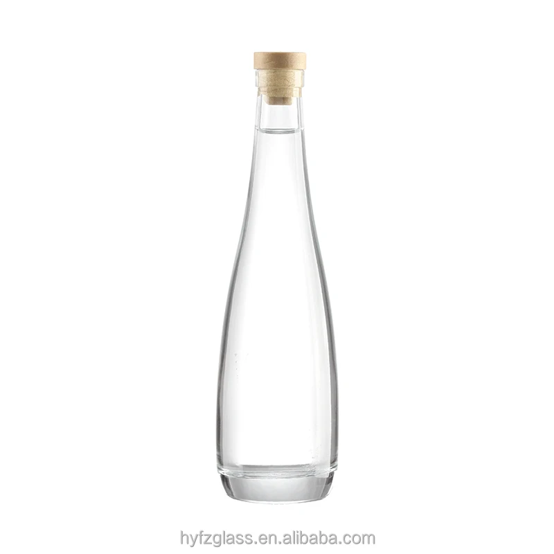 Food Grade 33cl Glass Mineral Water Beverage Juice Bottle Empty Sparkling Water Bottle With Stopper
