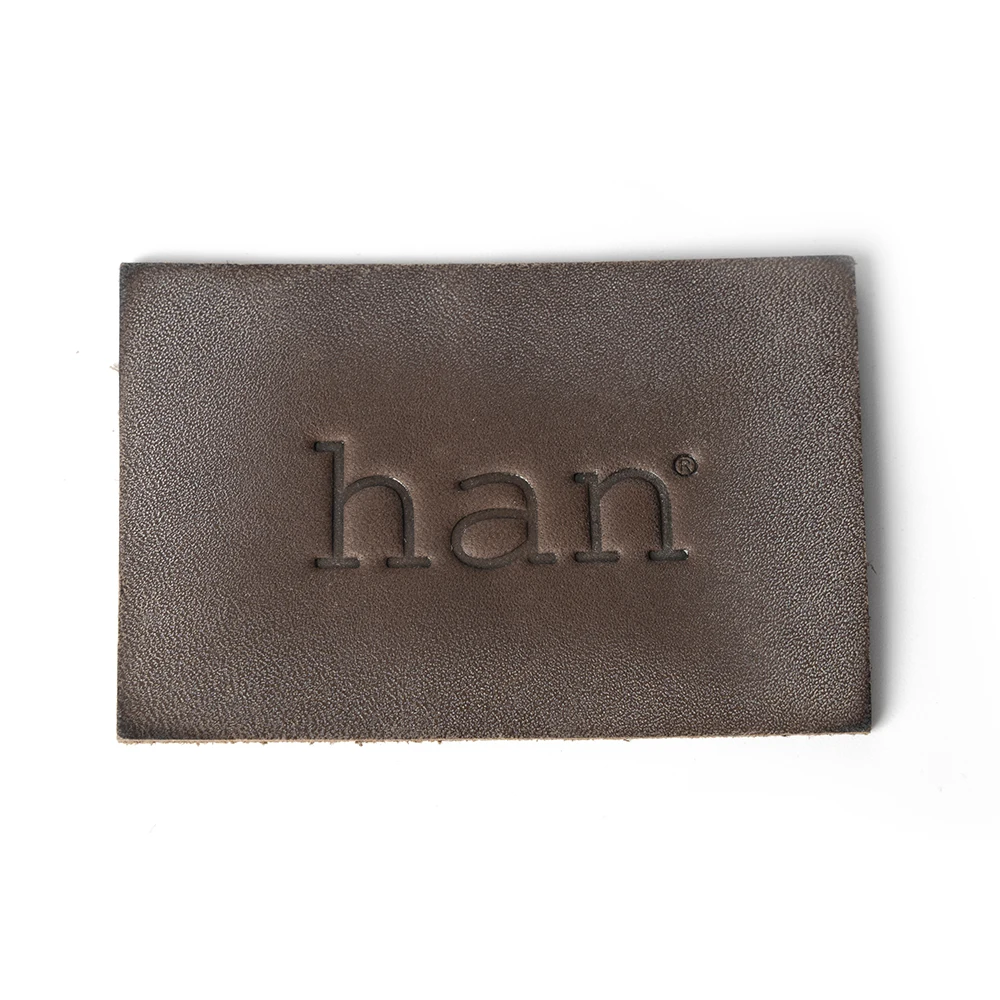 New Type Embossed Jacron / Patch / Badge / Tag Clothing Denim Blank Leather Label