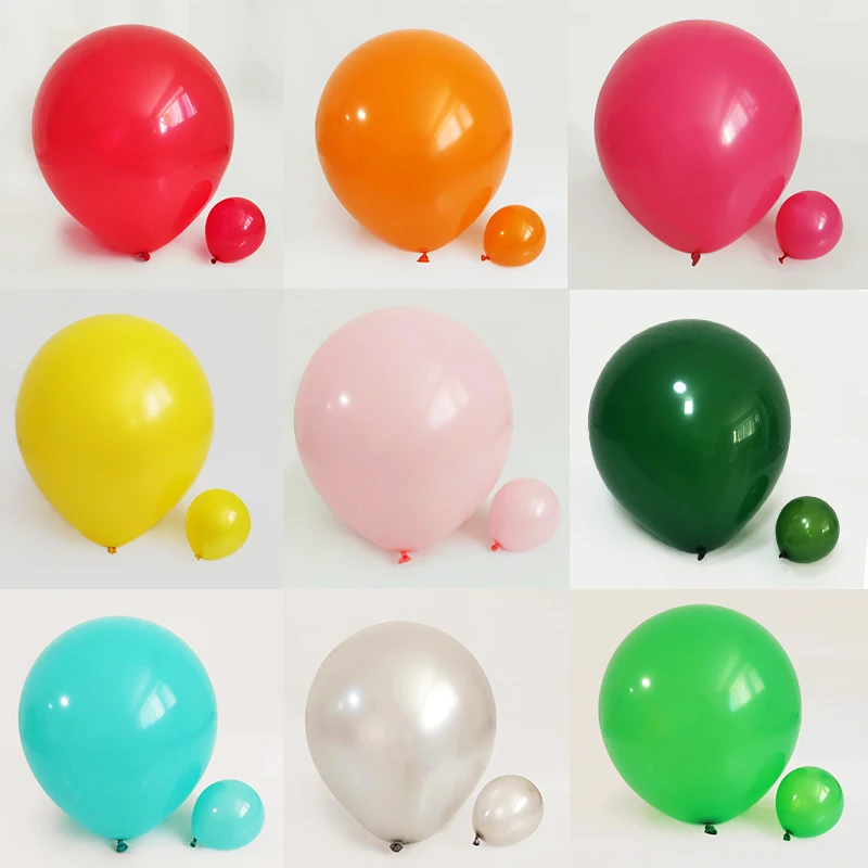 Factory wholesale large 18inch Printing Custom Advertising Balloon Company Logo Balon Round shape Outdoor Printed Latex Balloon