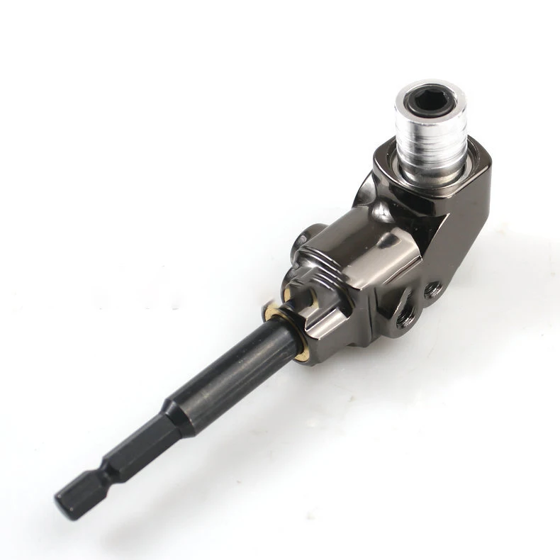 Turning universal screwdriver head corner tool electric drill 90 degree turning electric corner screwdriver
