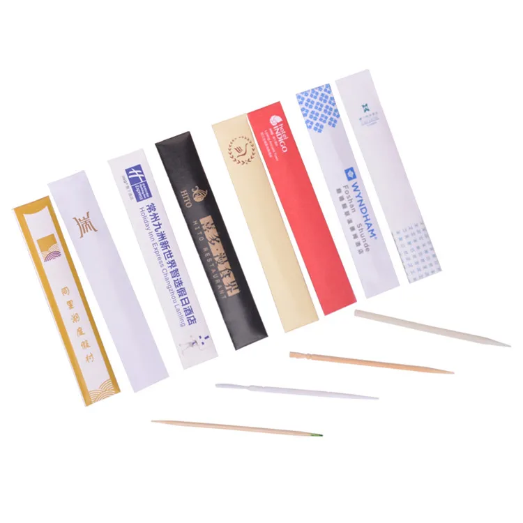 Promotional Disposable Bamboo Toothpicks Wood Toothpick In Bulk
