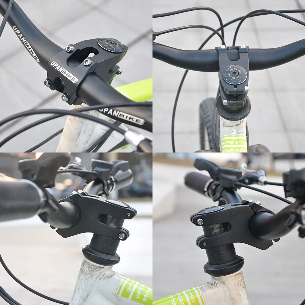 Руль велосипеда UPANBIKE из алюминиевого сплава длиной 50 мм, Стержень 31,8 мм для горного и дорожного велосипеда с фиксированной передачей