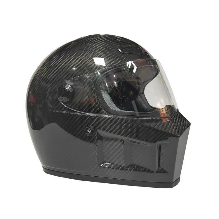 Motorcycle Helmet Full Face casco moto Helmet Vintage Chopper Retro Helmet capacete Carbon Cafe Racer motocycle