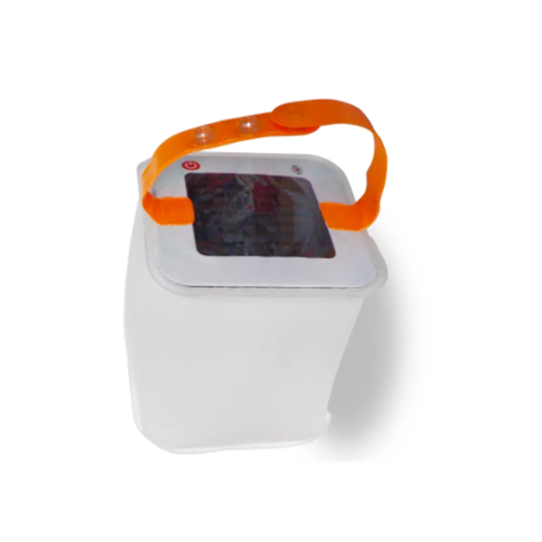 Portable lightweight solar inflatable outdoor waterproof backpacking lantern