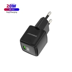 Низкая цена PD 20 Вт Лидер продаж портом type-c настенное зарядное устройство USB адаптер дешевая Мобильный Быстрое US/UK/штепсельная вилка европейского