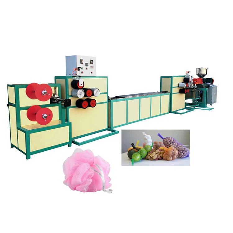 Low price EPE plastic foam fruit packing mesh extrusion machine fruit protection bag mango net making machine