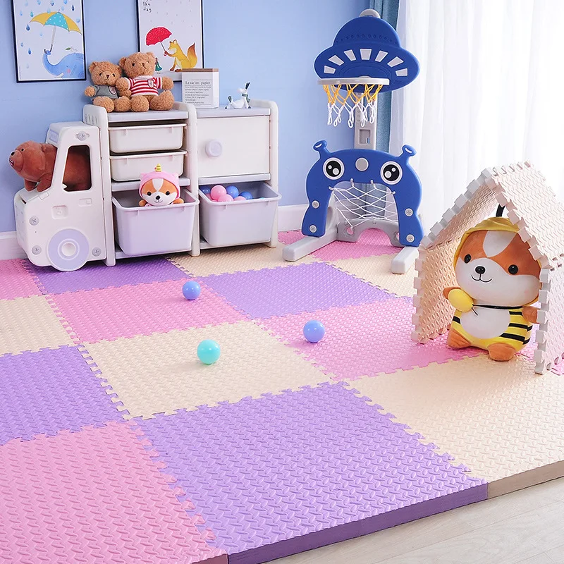 Foam Play Mat Interlocking Playmat Tiles Floor Mat Tiles Kids Puzzle Exercise Gym Mats
