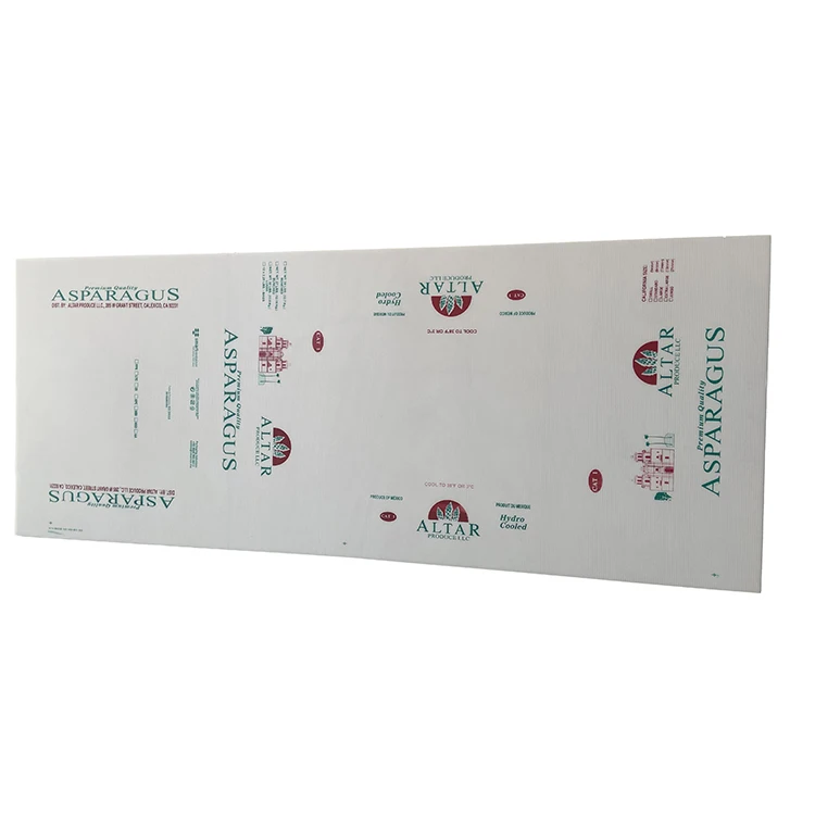 PP Plastic Packaging Box Customized Size and Logo pp Hollow Sheet Folded Boxes