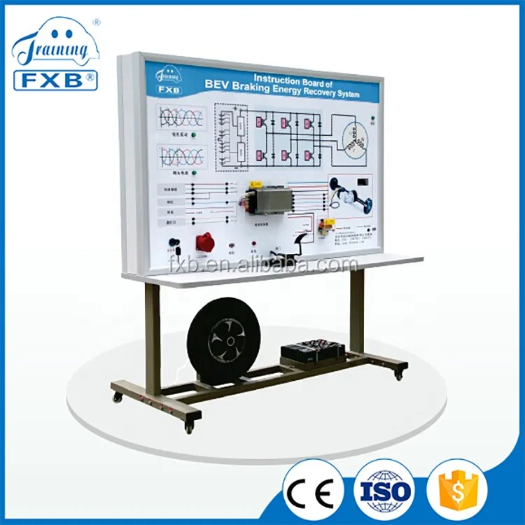 electrical board of Battery Electric Vehicle Braking Energy Recovery System New energy automobile educational equipment