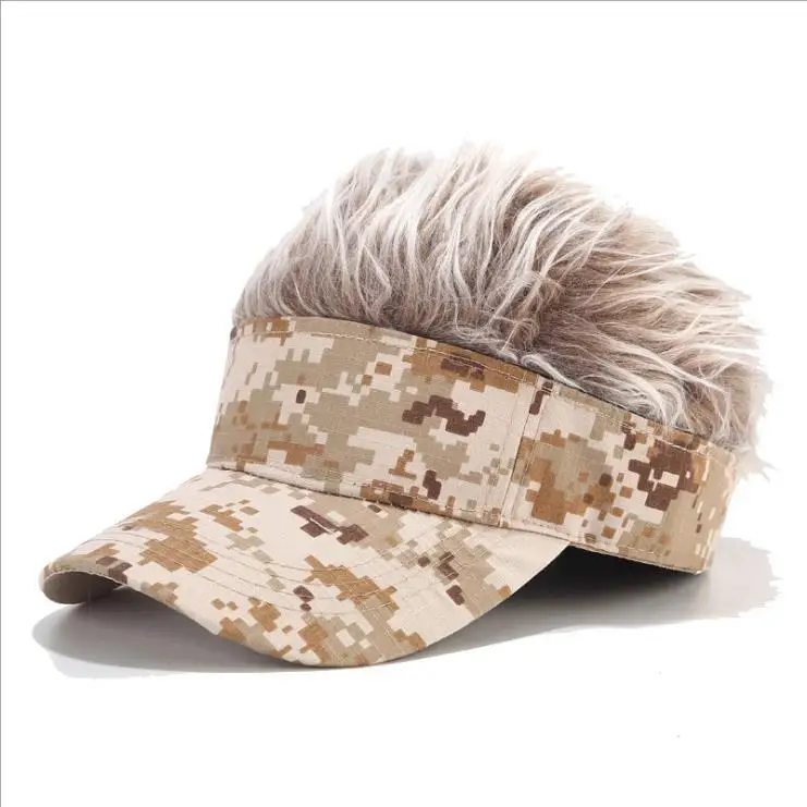 Hot Sale New Camouflage Wigs Street Style Hat And Baseball