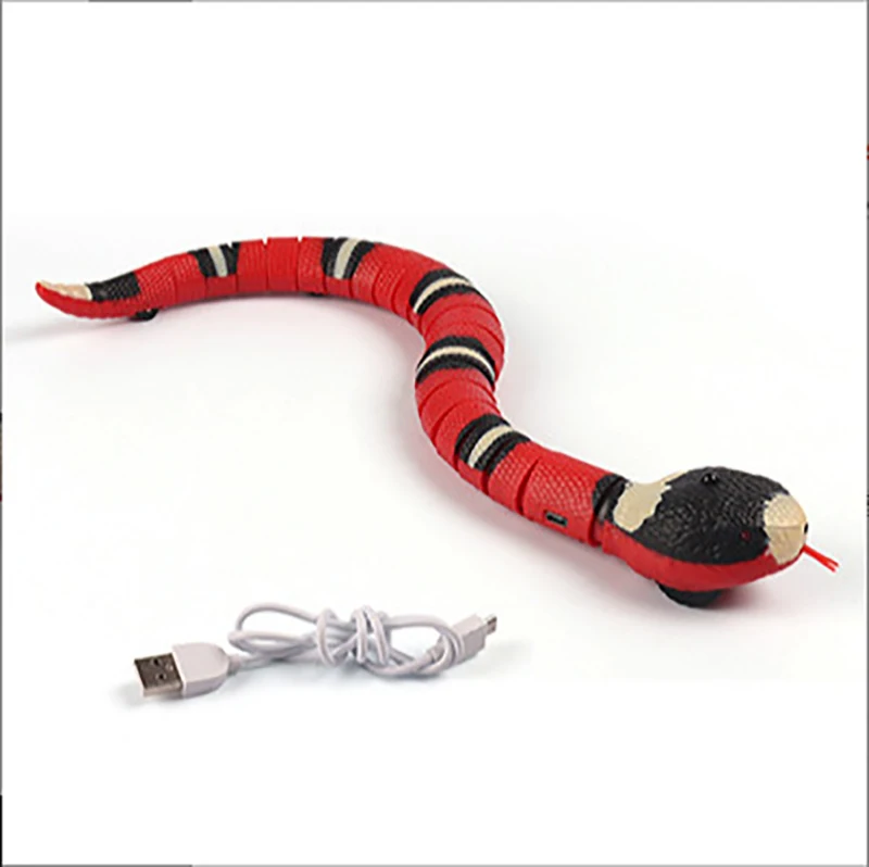 Умный сенсор USB перезаряжаемая электронная движущаяся имитация змеи кошки интерактивные игрушки или игры новые подарки