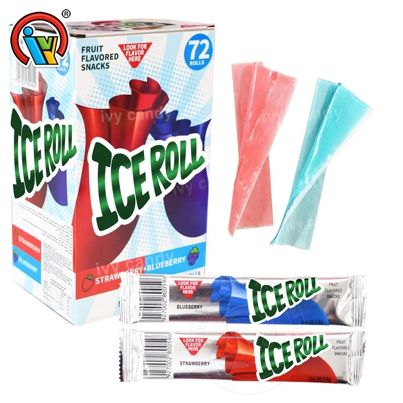 Hot selling halal OEM fruit roll ups candy gummy candy factory