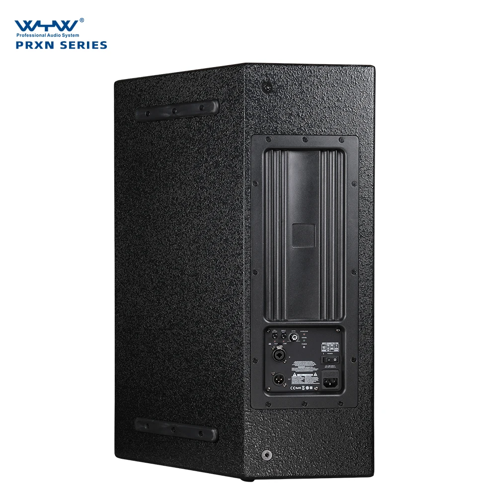 15 inch Class D professional 500w + 500w 2-ways active stage loudspeaker