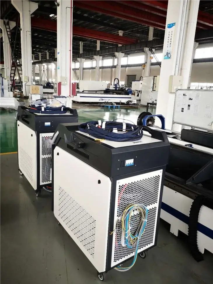 China QY Low price 1000W 1500W 2000W Handheld Laser Welders Metal Cutting Fiber Laser Welding Machine