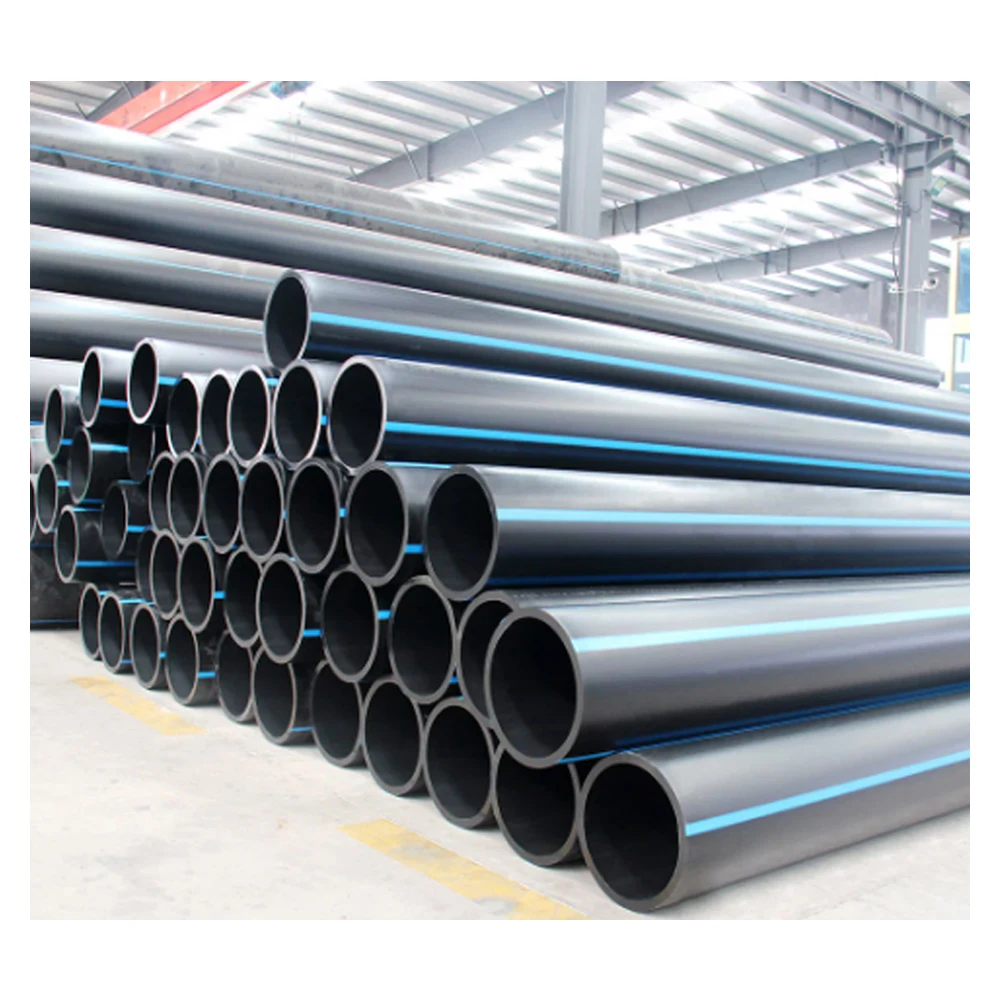 HDPE черная пластиковая трубка PE 100 полиэтиленовые трубы 40 дюймов hdpe