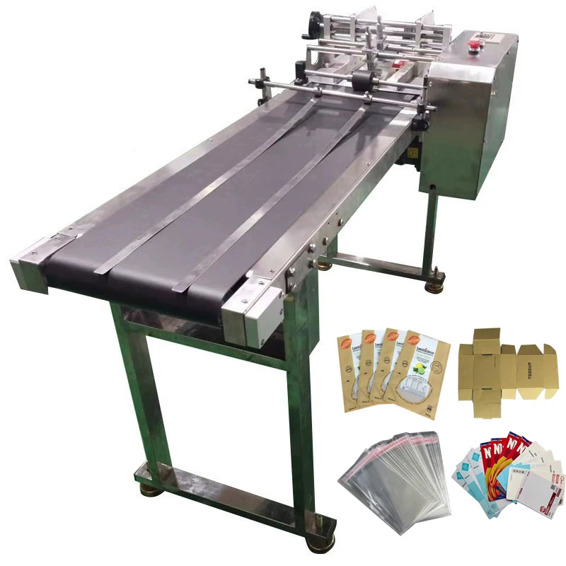 Automatic Paper/Carton/Bags Paging Machine Conveyor Belt Big Friction Feeder 600 for Inkjet
